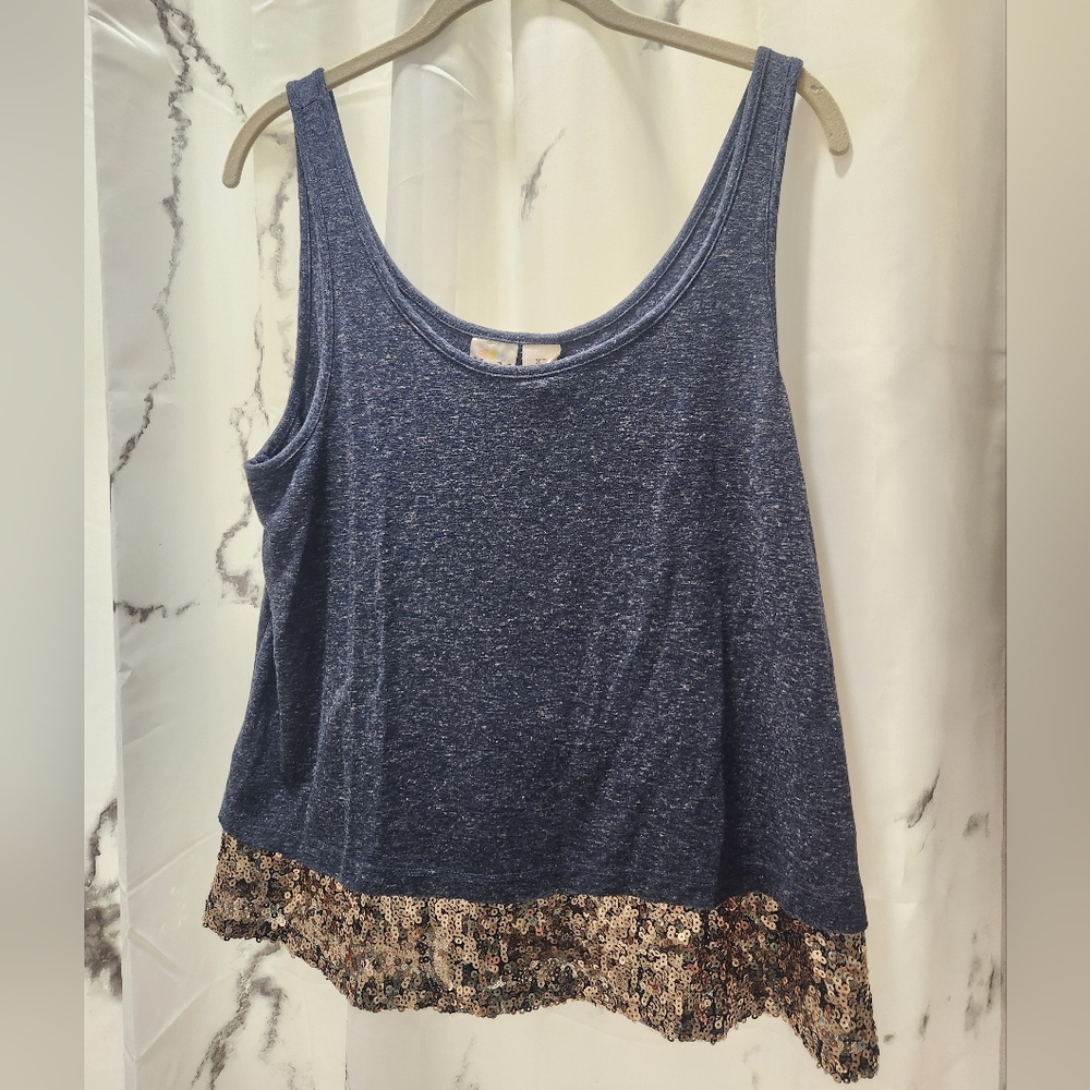 Sequin Tank Top